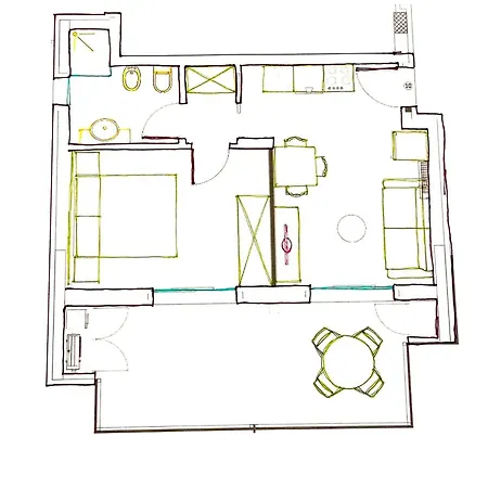 Apartment With Pool In *